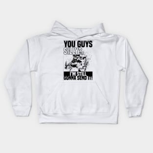 SNOWMOBILING: Just Gonna Send It Gift Kids Hoodie